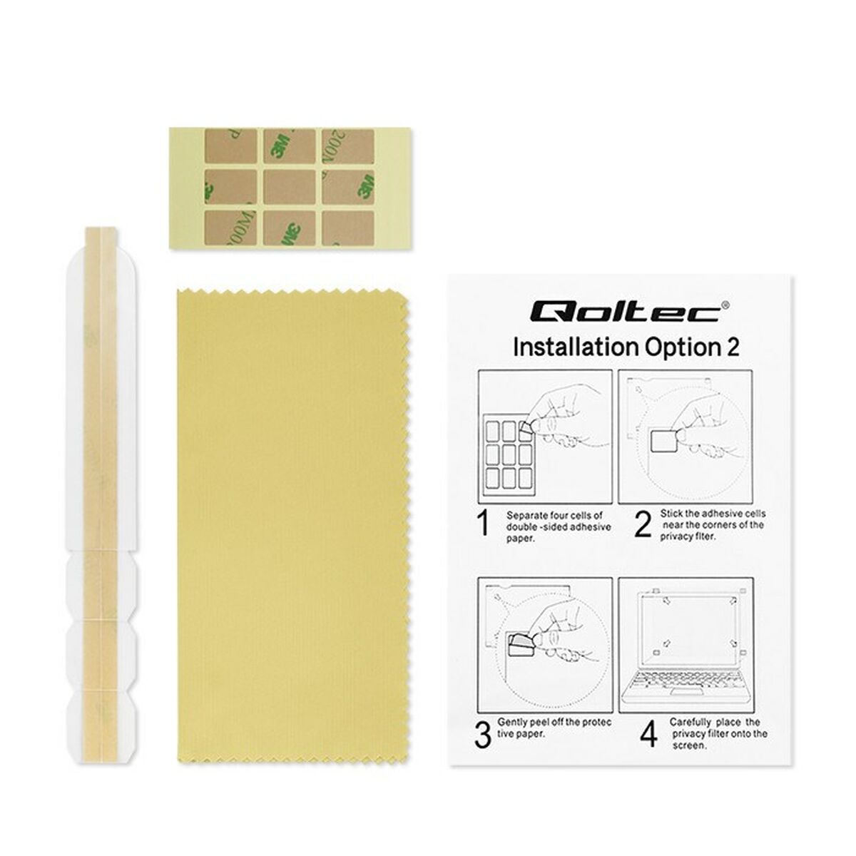 Filtre de Confidentialité pour Moniteur Qoltec 51059
